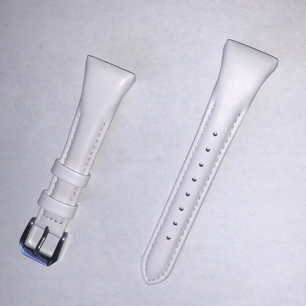 Fitbit Straps White Leather Charge 3